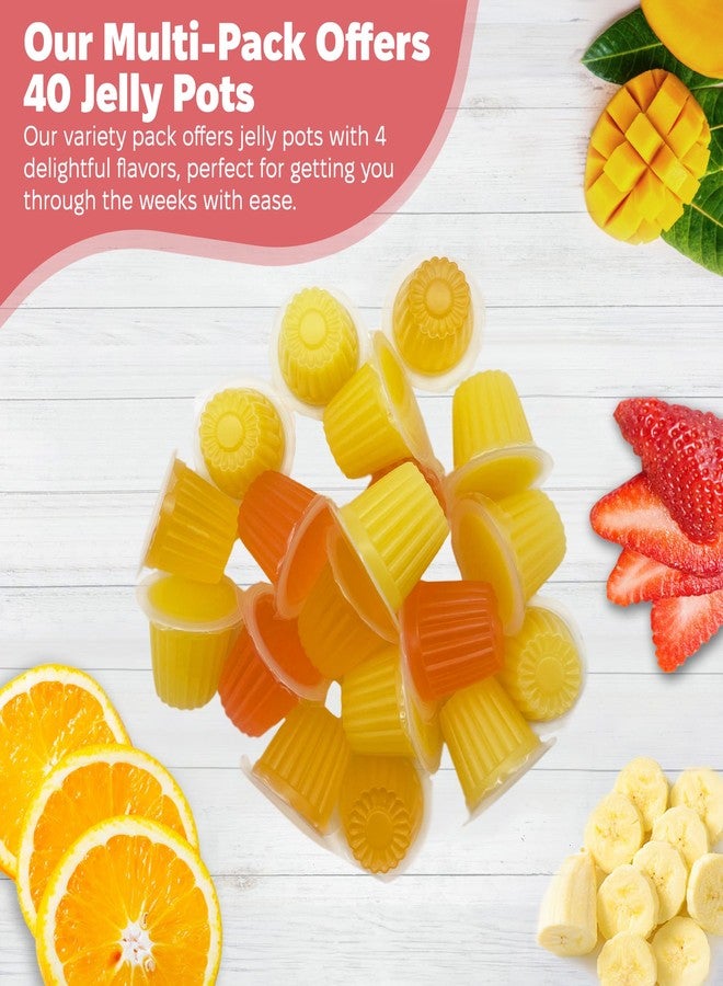 Snout and Shell Pet Jelly Pods Variety Pack - Nutritious Jelly Fruit Nectar Treats for Geckos, Sugar Gliders, Birds, Small Pets - Real Fruit Juice - 40 Cups - Image 2